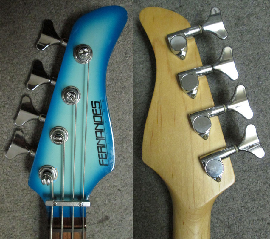 フェルナンデス/FERNANDES FRB-45M 2009 SW フェルナンデス 比較